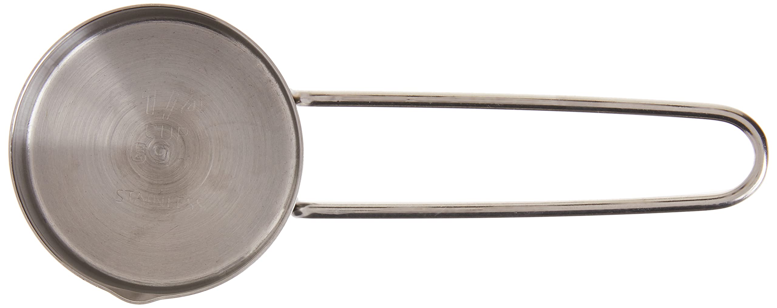 Wire-style handle provides easy grip and neat storage when not in use.