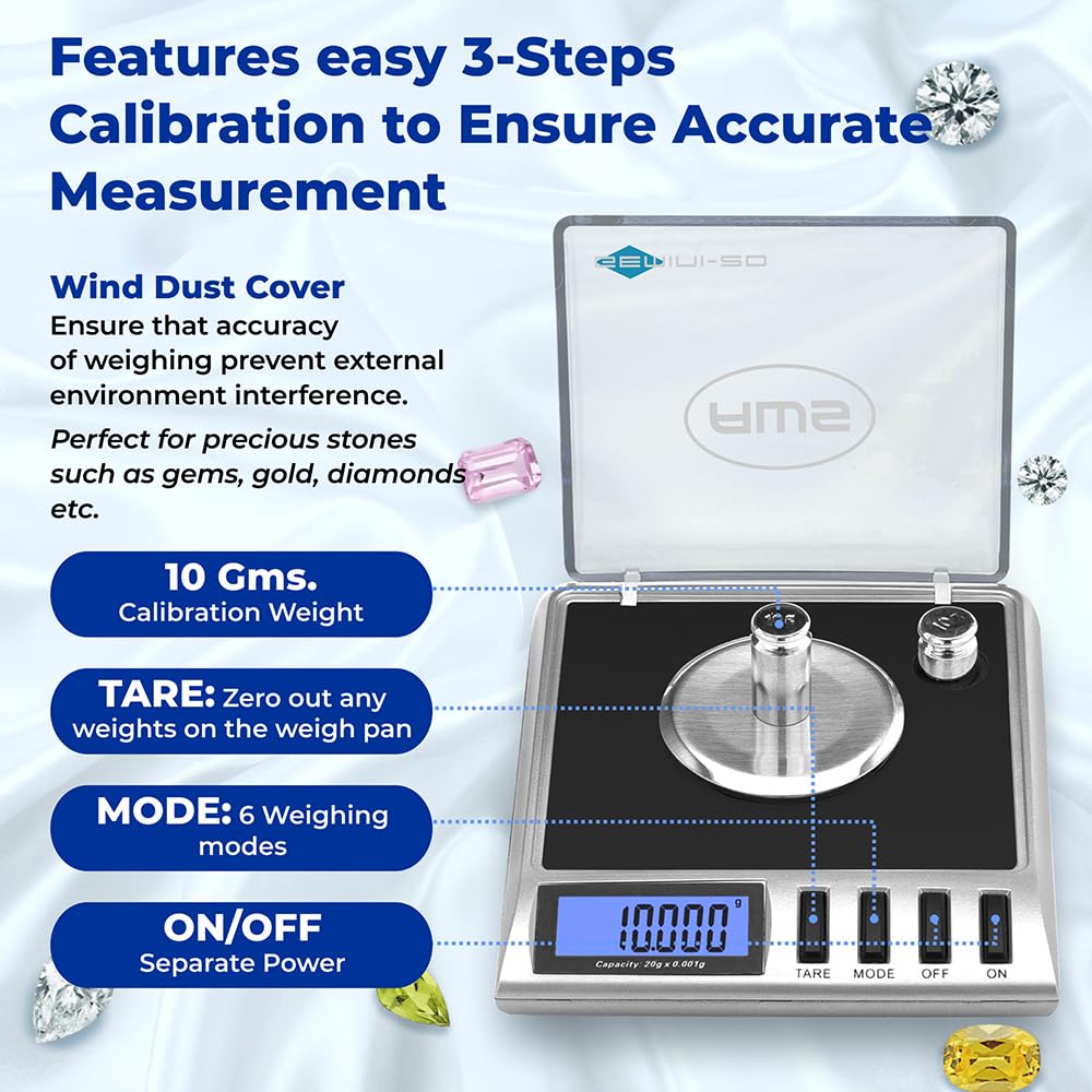 American Weigh Gemini-20 scale in travel case ready for everyday checks.