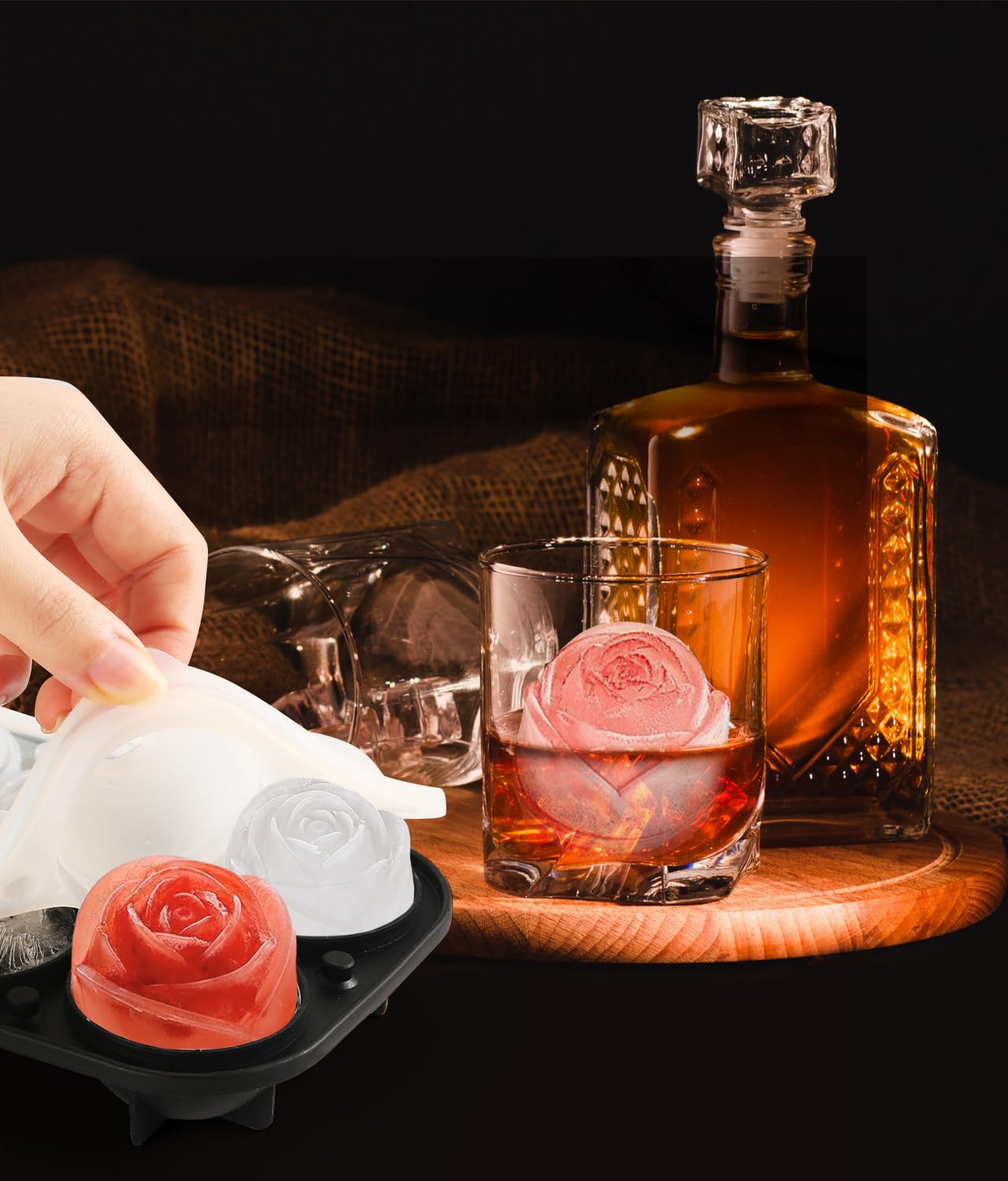 AMFOCUS leak proof design ice molds ensuring clean filling