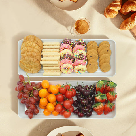 AMGBZT party food display trays elevate table presentation.