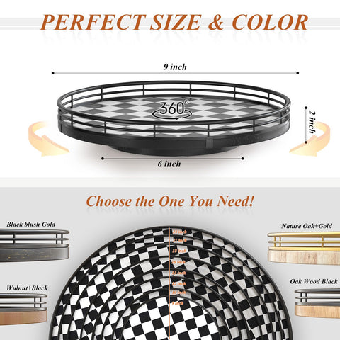 AMH wedding gift-worthy lazy susan elevates home organization
