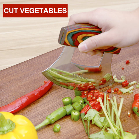 AmHoo multi purpose kitchen tool for cutting and salads.