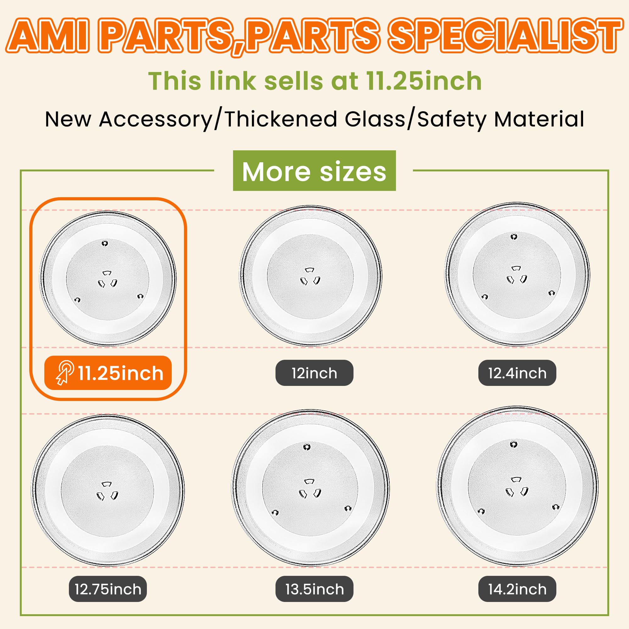 AMI PARTS packaging and instructions ensuring a hassle-free replacement experience.