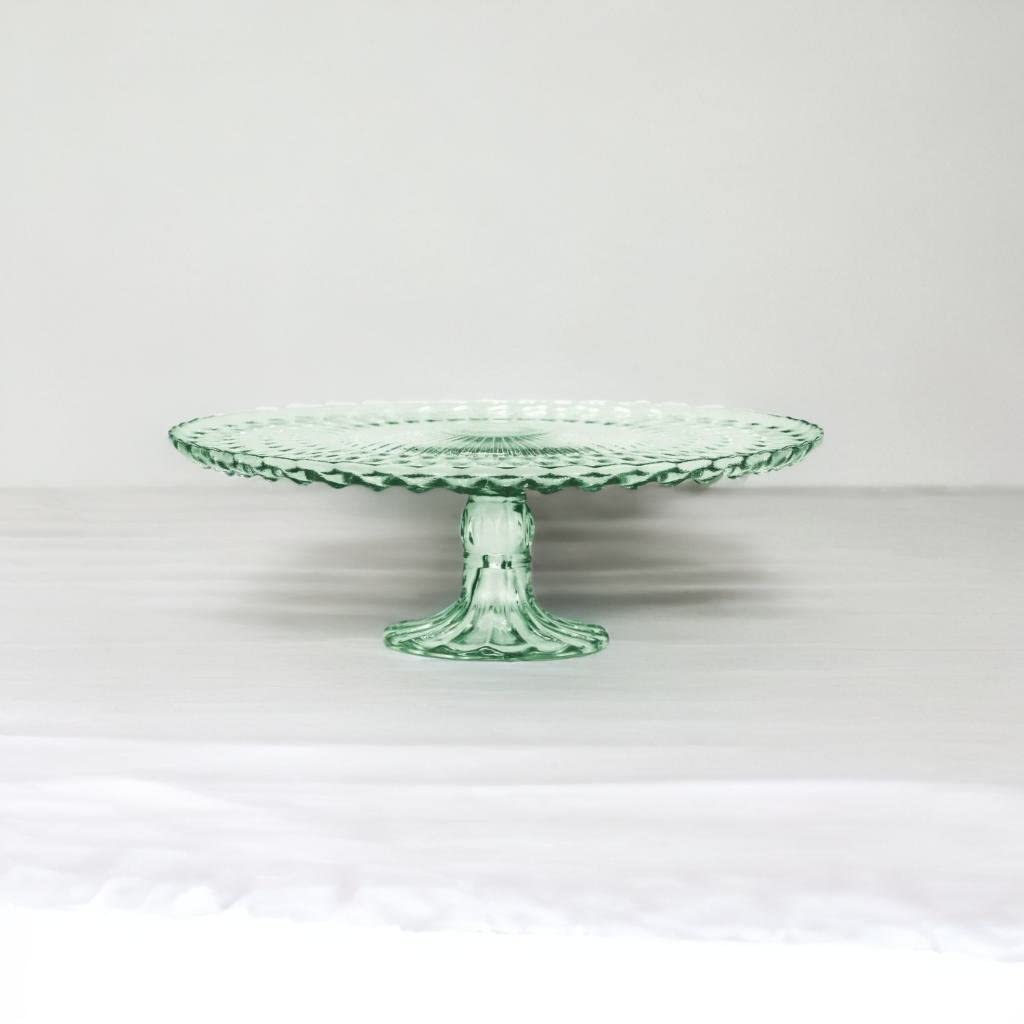 Dessert display stand by Amici Home Rochester adds vintage charm to events.