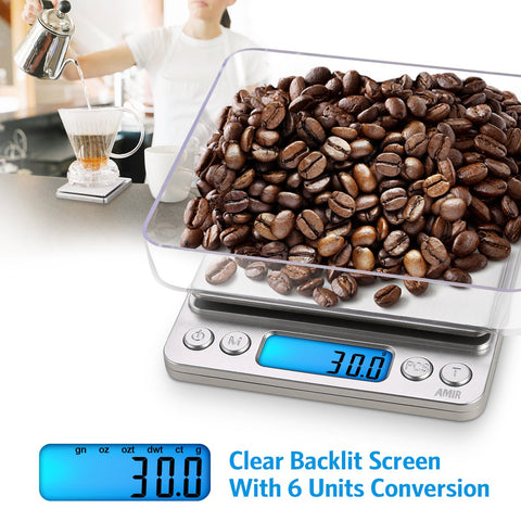 AMIR PCS function helps count beads, pins, and screws.