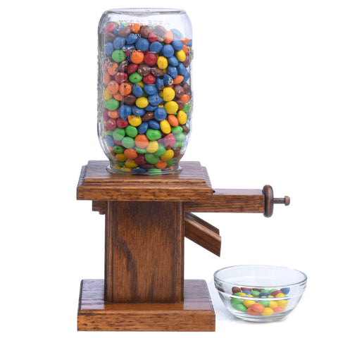 AMISH VALLEY PRODUCTS fillable glass jar ideal for party candy