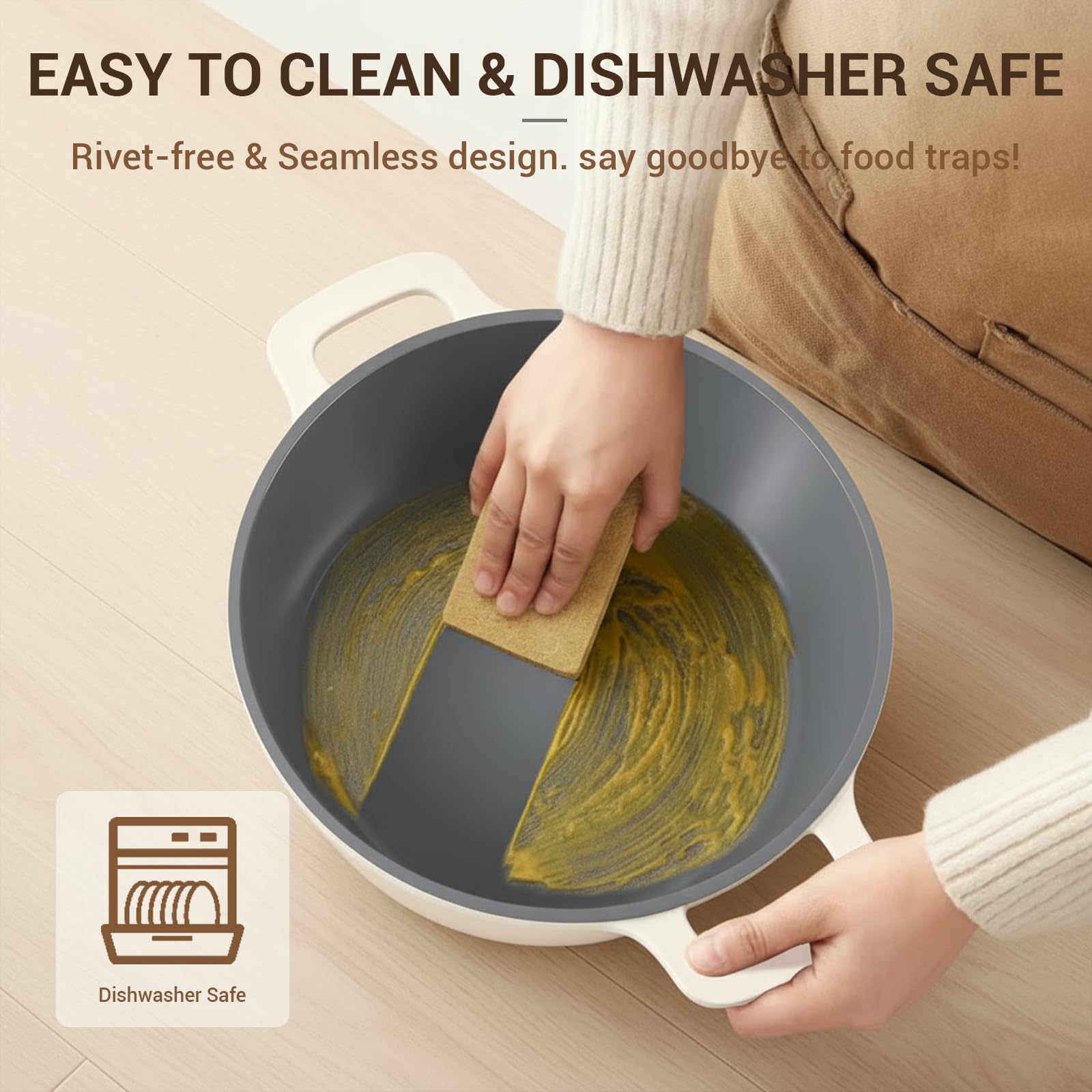 Ammeloo induction-ready pot on modern range.