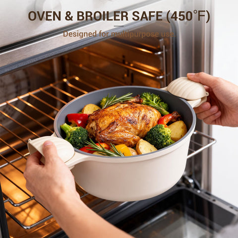 Ammeloo stackable design fits tight pantry spaces.