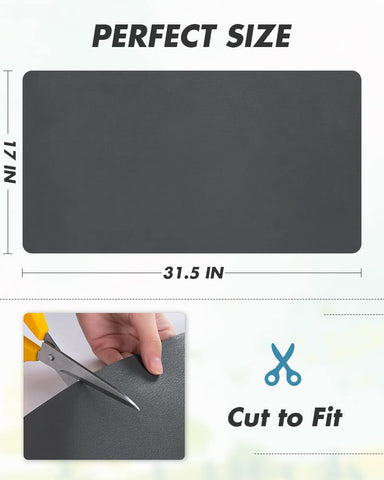 AMOAMI coffee mat easy to clean and quick to air dry.