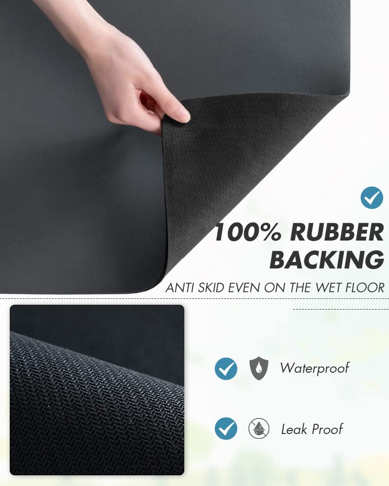 AMOAMI coffee mat versatile use for dishes, cups, and bar areas.