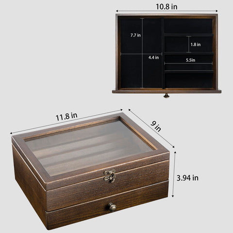 amoard acrylic lid provides clear view while protecting blades