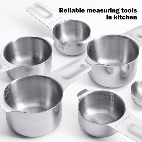 AMOHEE one third cup measuring cup for spices and baking