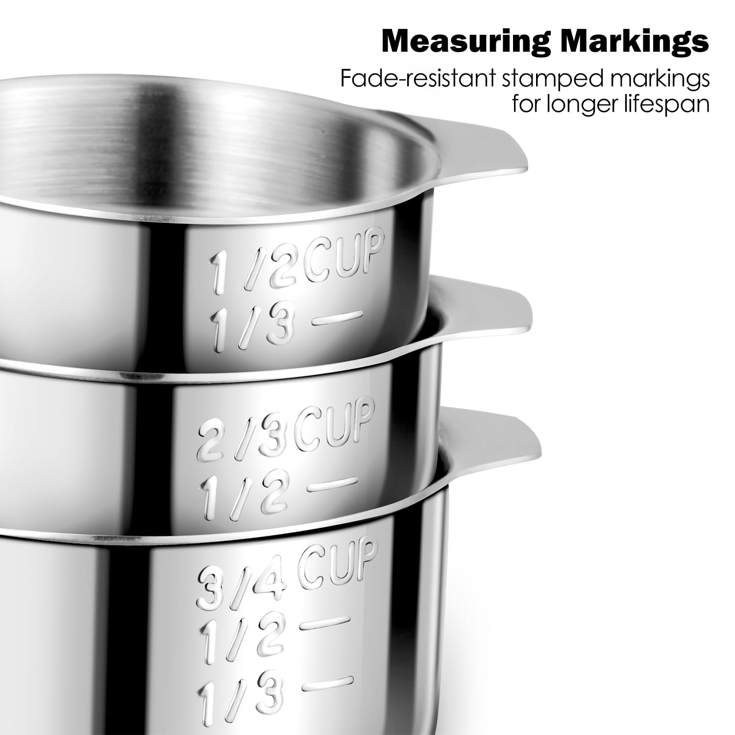 AMOHEE two thirds cup measuring cup for flexible recipes