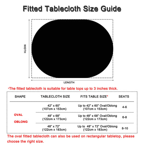 Amonsa oval tablecloth-weddings-parties-display provides versatile event backdrop