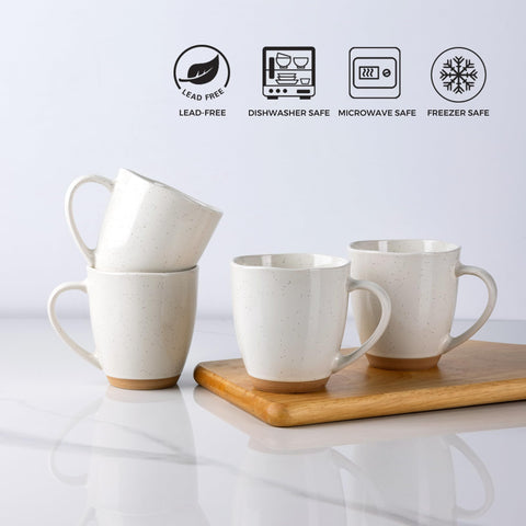 AmorArc 12oz capacity suits coffee, tea, cocoa in daily use.