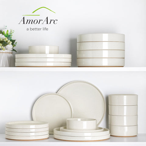 AmorArc beige 12-piece set packaging image