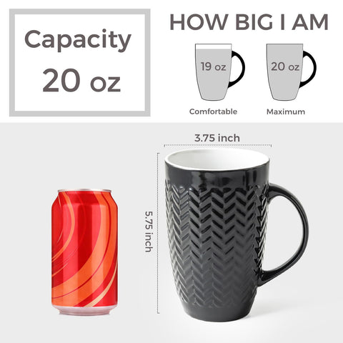 AmorArc ceramic mug with durable glaze for chip resistance and easy cleaning.
