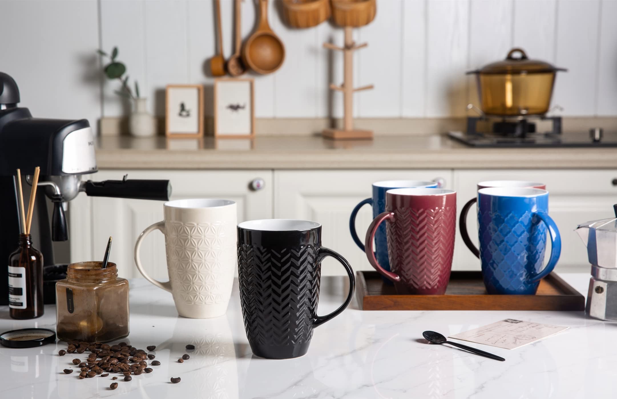 AmorArc mug is dishwasher and microwave safe for everyday convenience.