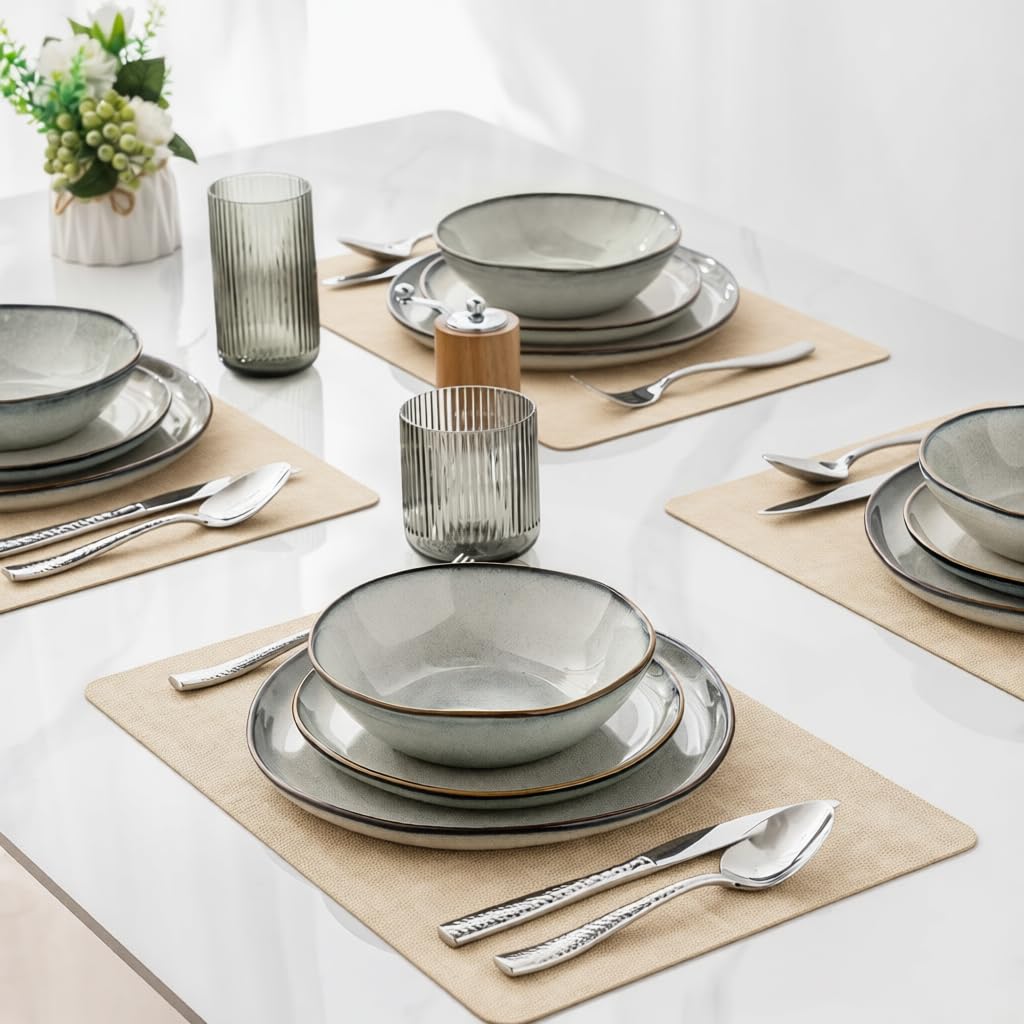 AmorArc modern minimalist table setup with stylish dining presentation