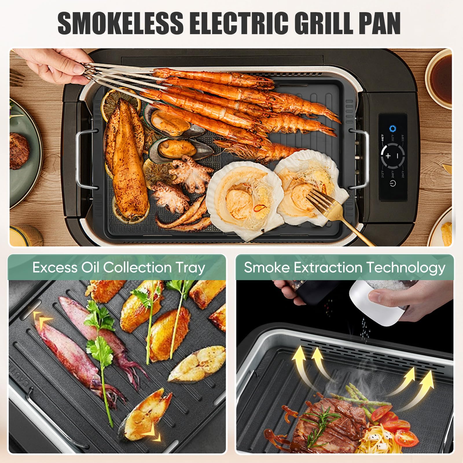 Amornest WT-ISG802 LED display offers precise temperature control for reliable results.