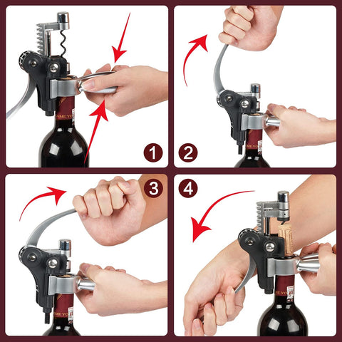 AMORONE stainless steel foil cutter designed for clean foil removal