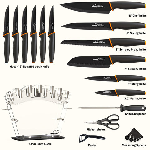 Amorston block side vents improve airflow and blade dryness