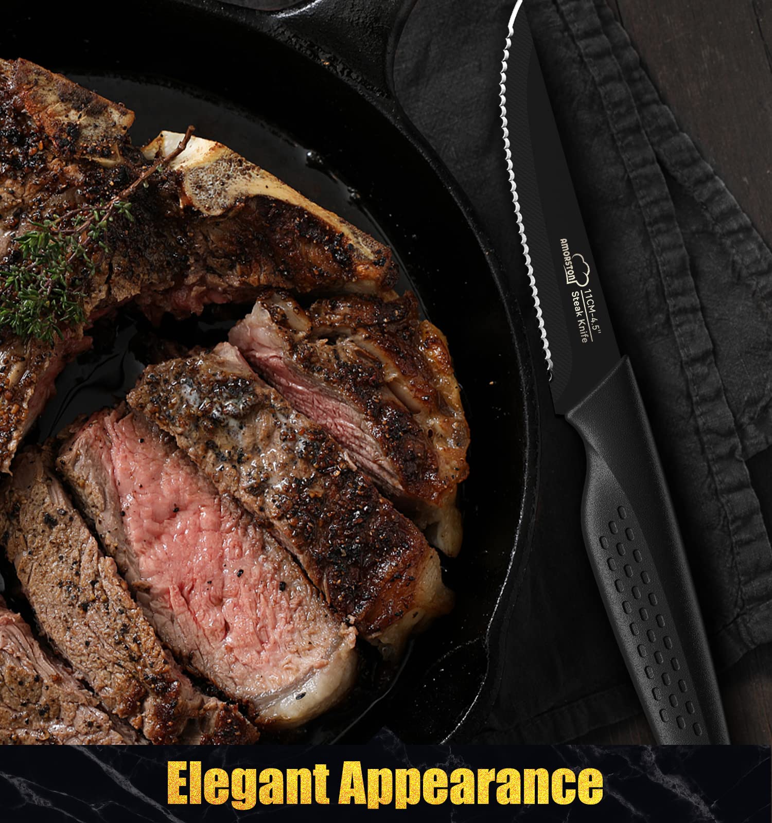 Amorston premium stainless steel blades withstand daily use