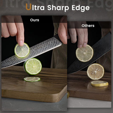 Amorston 5-inch utility knife perfect for prep tasks.