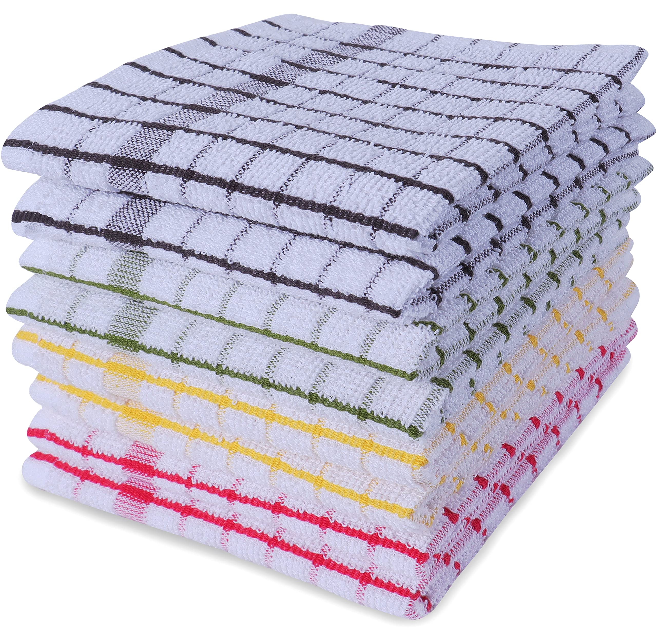 AMOUR INFINI dishcloth soft-terry 12x12 for gentle dish drying and surface cleaning.