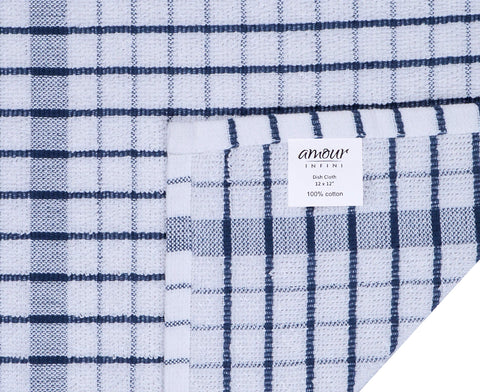 AMOUR INFINI dishcloths drying dishes quickly with high absorbency.