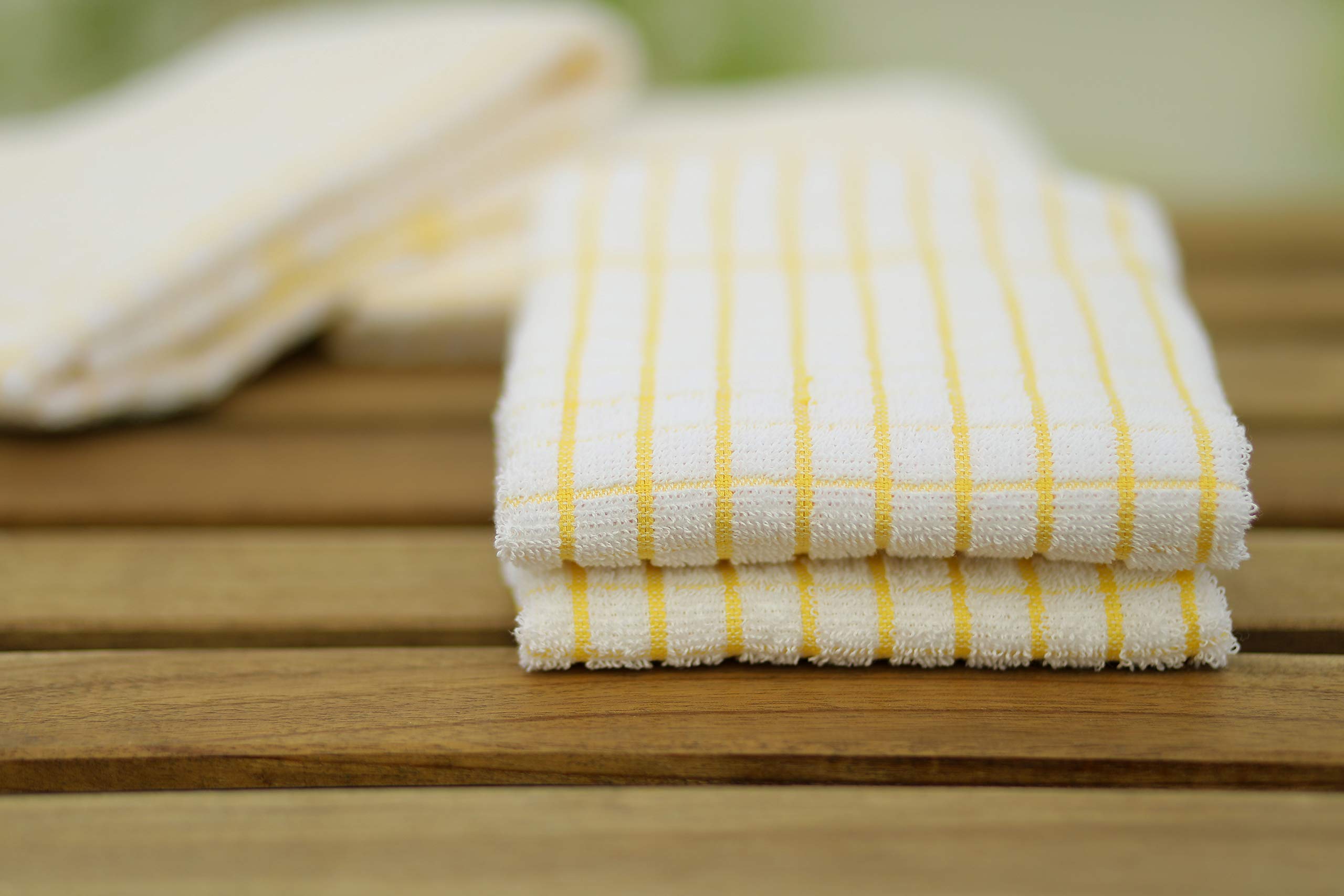 AMOUR INFINI 20x28 towels provide full coverage for dishes and counters