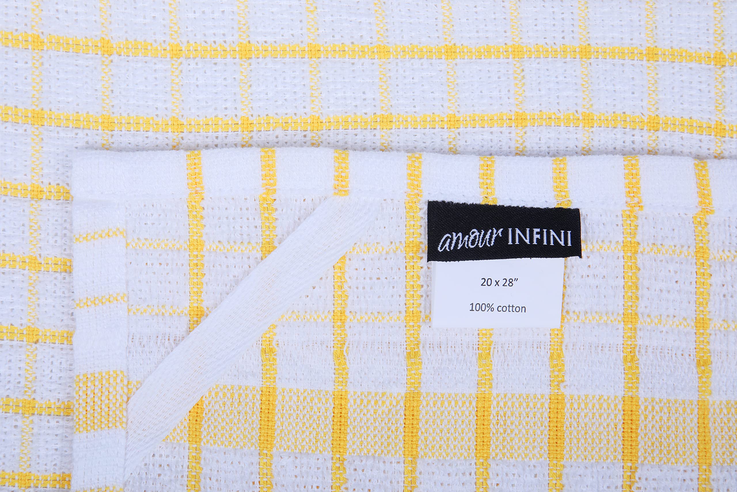 AMOUR INFINI easy-care towels resist shrinking and remain soft