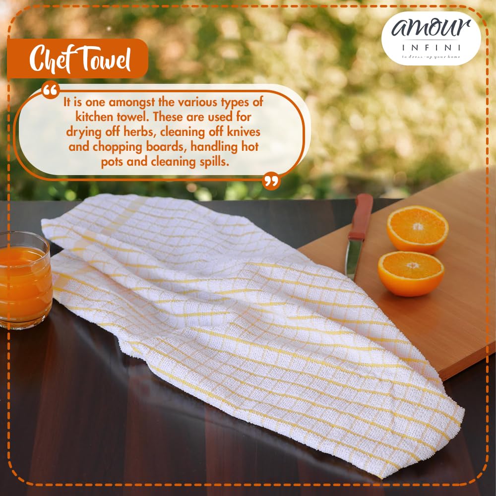 AMOUR INFINI large 20x28 towels stay useful after many washes