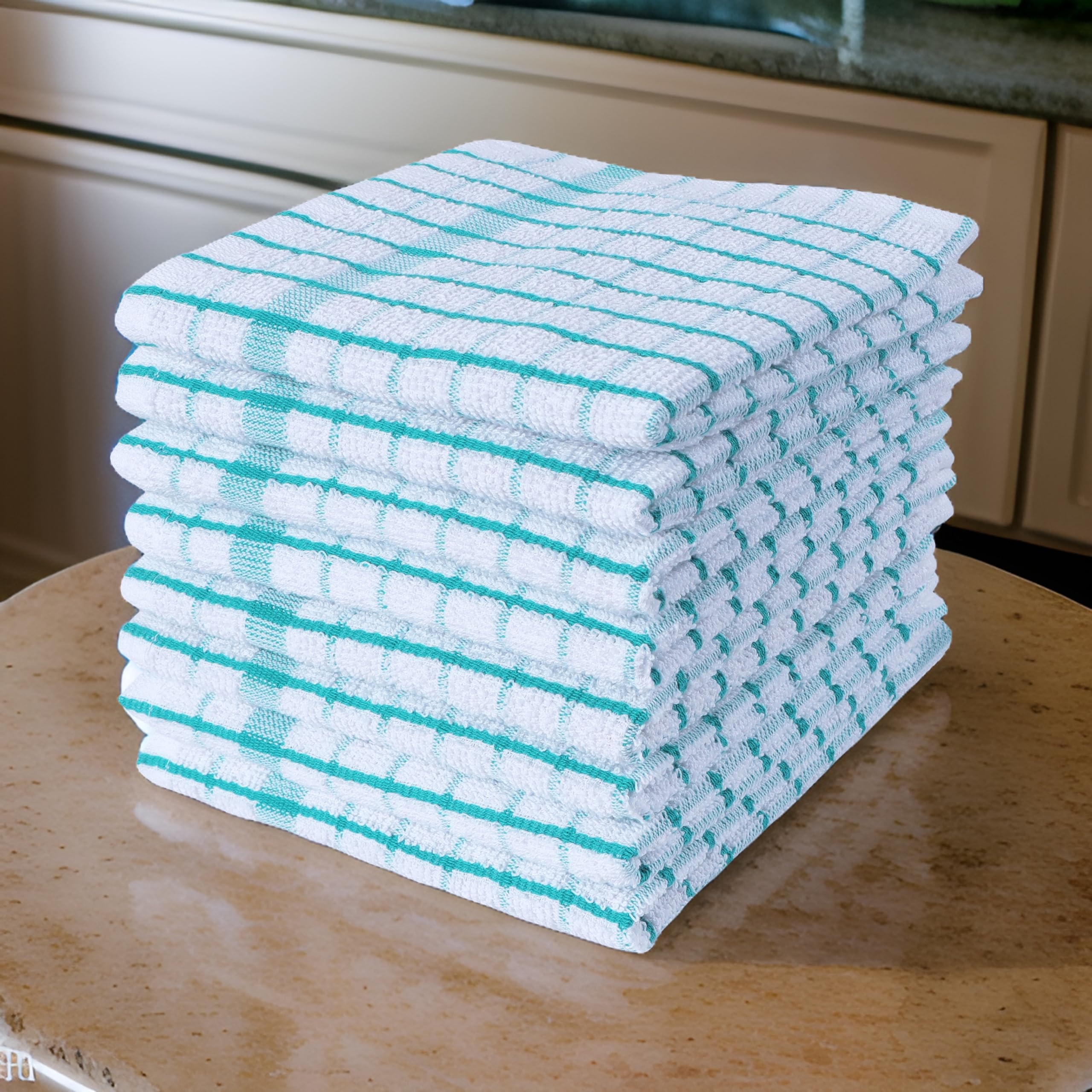 AMOUR INFINI teal cloths durable enough for frequent use