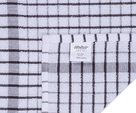 AMOUR INFINI dishcloths 8-pack fabric dries quickly after use.