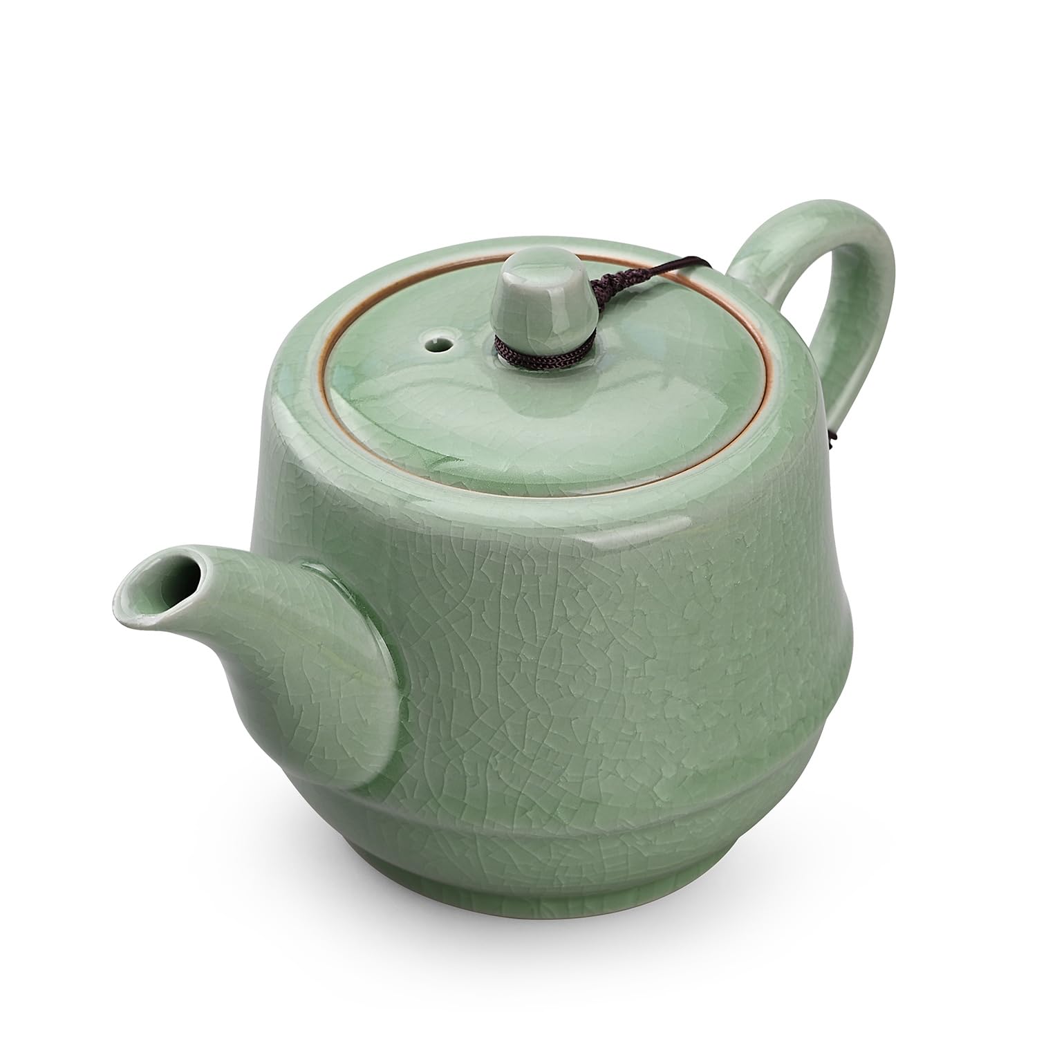 Amoysanli teapot stainless steel infuser inside for precise filtration