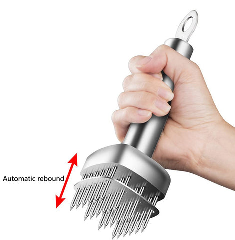 AMPSEVEN tenderizer length 8.2 inches for comfortable handling.