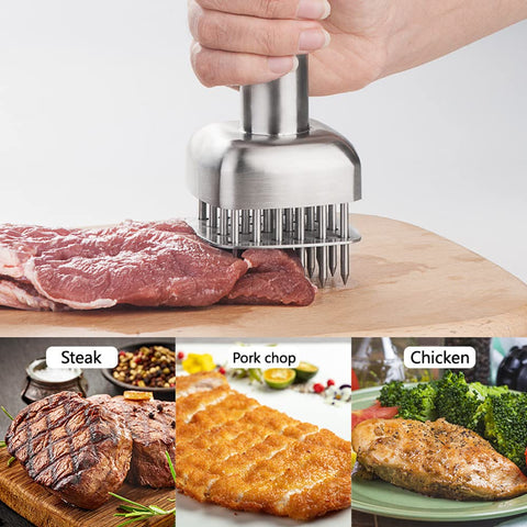 AMPSEVEN retractable guard enables safe cleaning near spikes.