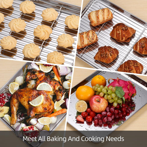 Amrules medium cooling rack with four raised feet for stable airflow