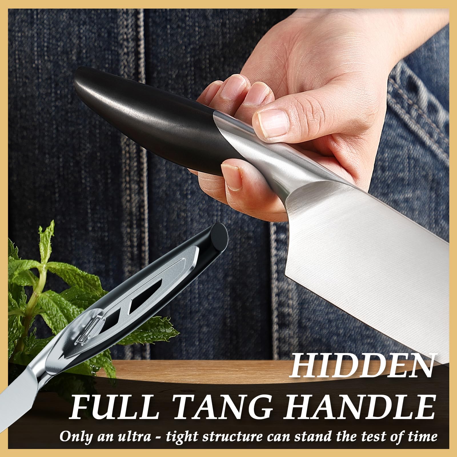 AMSZL product packaging and set up for paring knives