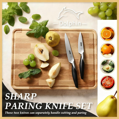 Dishwasher-safe AMSZL paring knife design for easy cleanup