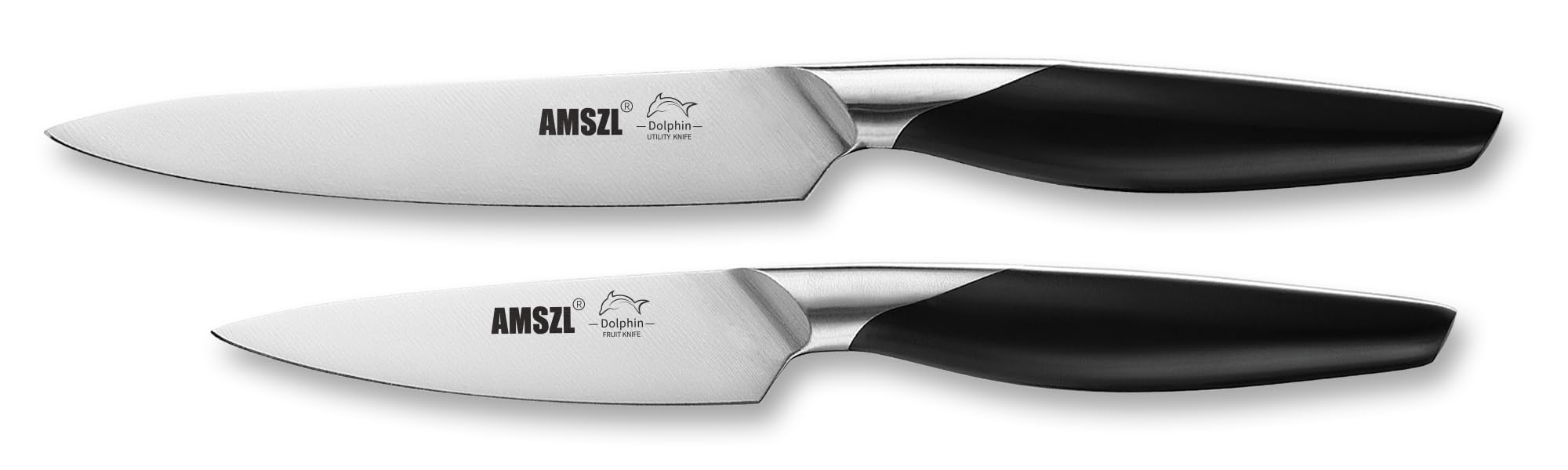AMSZL paring knife set with 3.5-inch blades for precise peeling