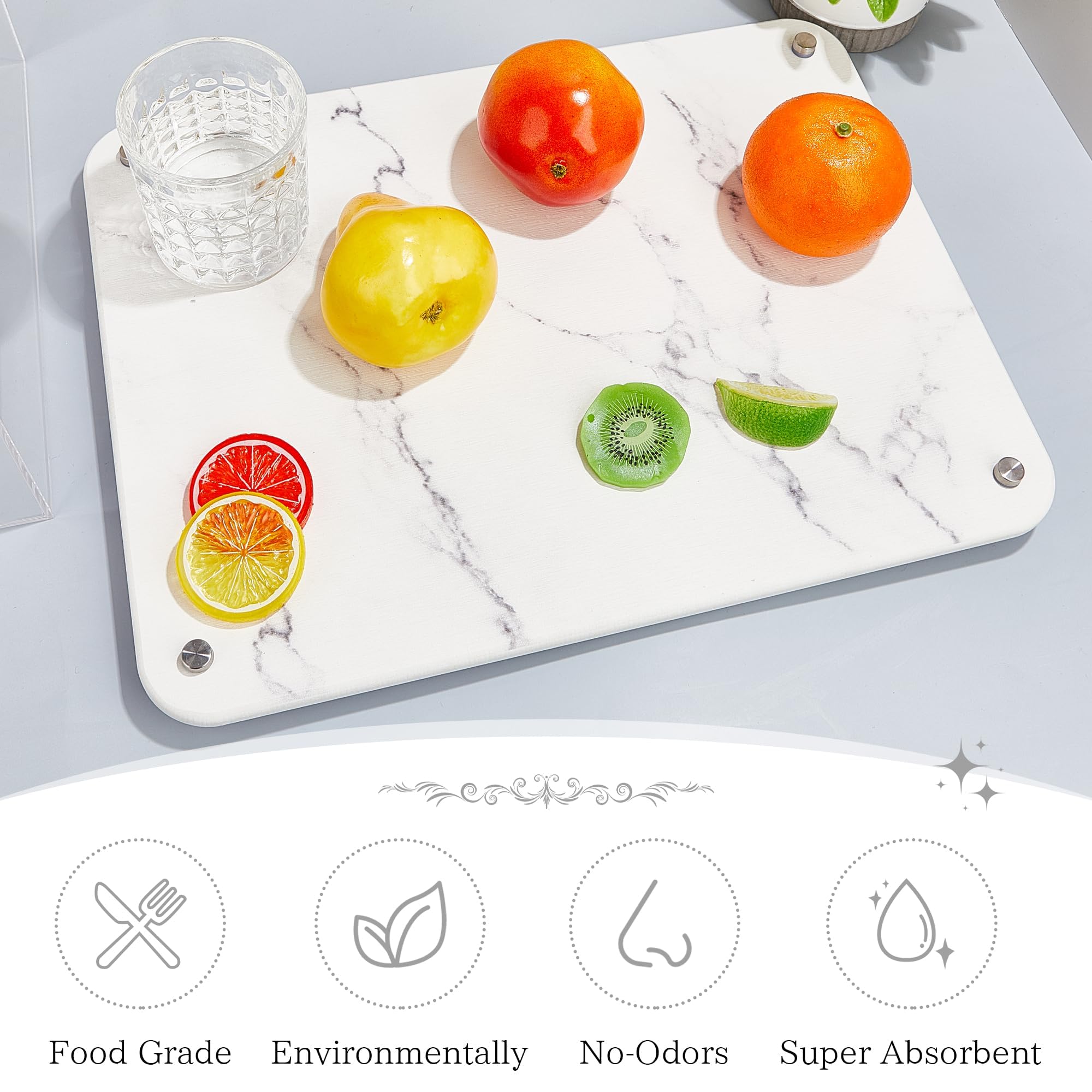 Amviner mat is easy to rinse and maintain for daily use.