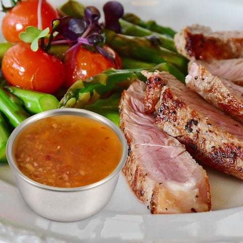 Amytalk 12-pack ramekins ideal for separate sauces.