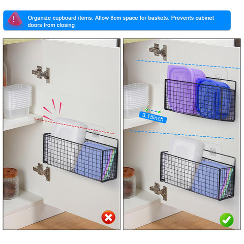 AMZABBY lid organizer sturdy carbon steel close-up highlights durability