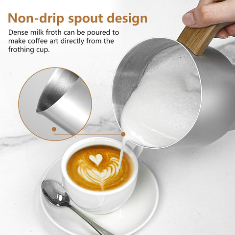 AMZCHEF split cup design enables easy cleaning and safe operation.