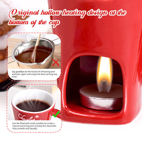 AMZWISH portable fondue cup ideal for picnics and camping