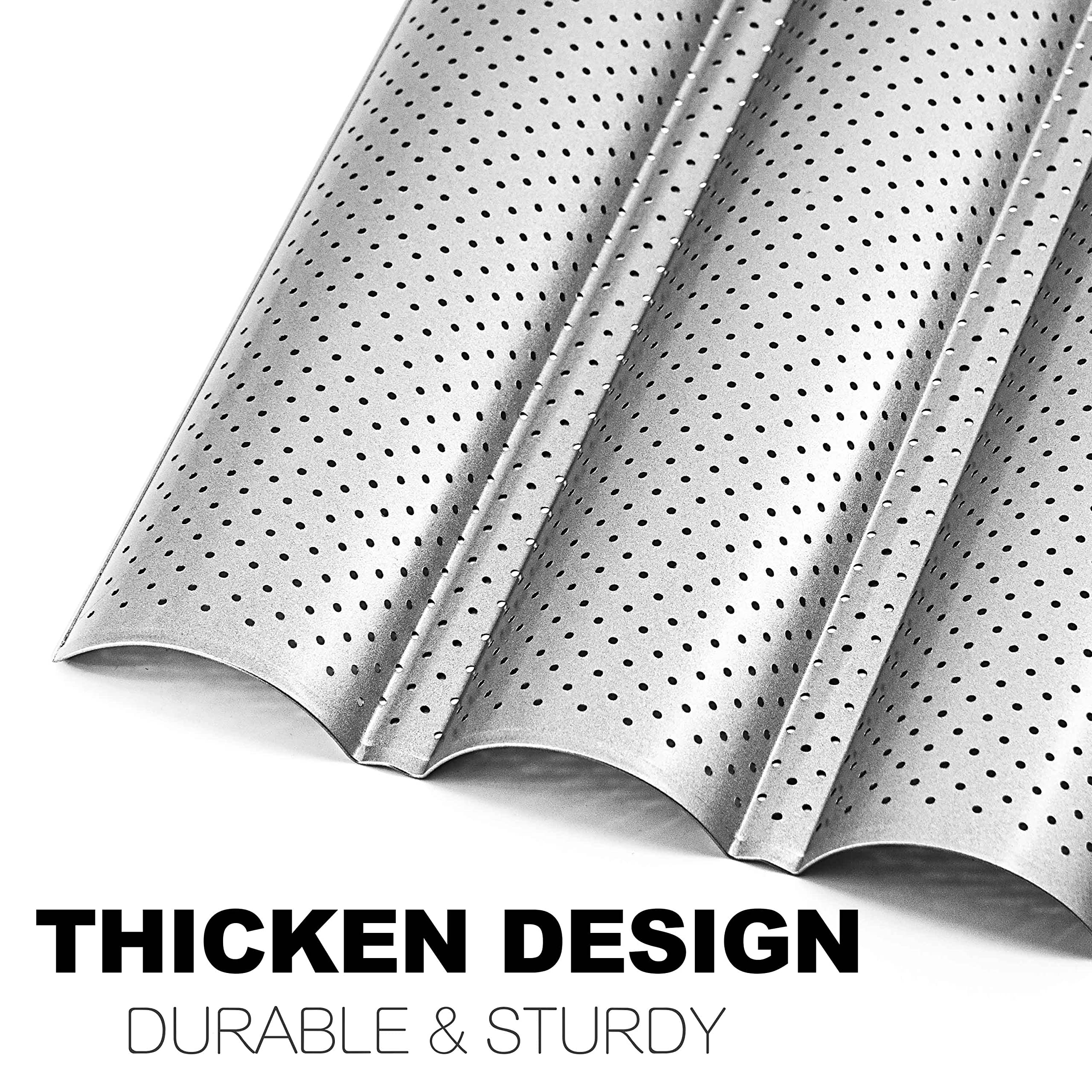 Anaeat vented design ensures even heat distribution for golden crust