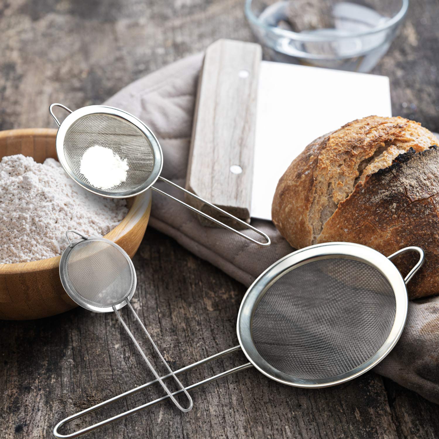 Anaeat dishwasher-safe strainer for quick cleaning
