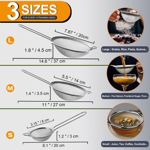 Anaeat three-piece set displayed for versatile kitchen tasks